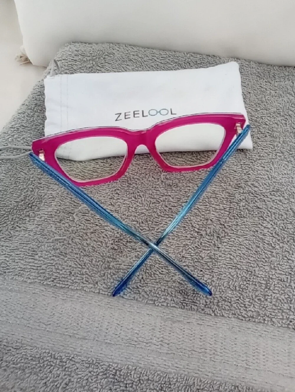 Zeelool Kids Blue-Pink Gradient Sunglasses for Children